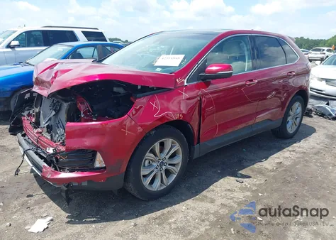2019 Ford Edge Titanium z USA, uszkodzony, nr VIN 2FMPK3K98KBB26450